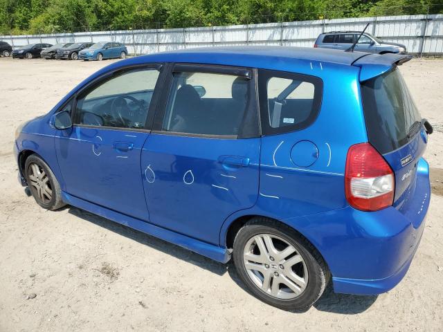 JHMGD38627S055978 - 2007 HONDA FIT S ლურჯი ფოტო 2