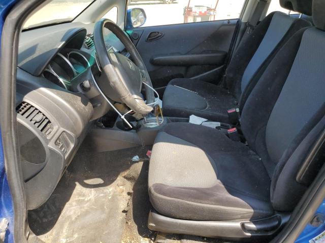JHMGD38627S055978 - 2007 HONDA FIT S ლურჯი ფოტო 7