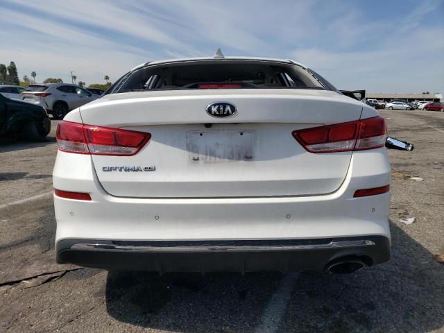 5XXGT4L32KG338052 - 2019 KIA OPTIMA LX WHITE photo 6