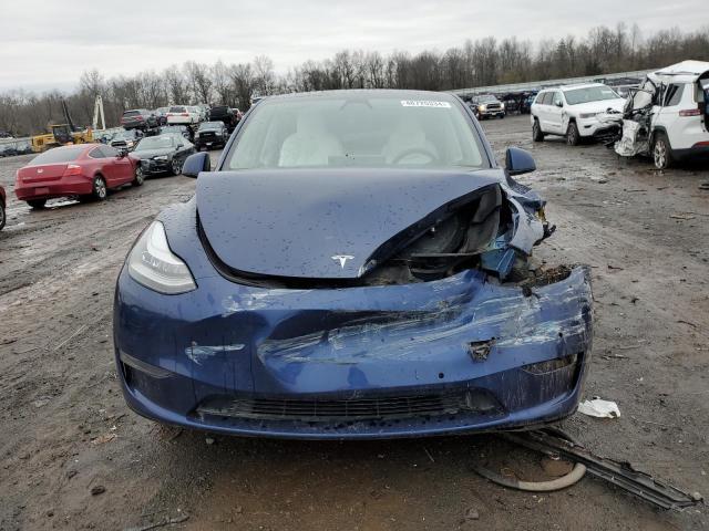 7SAYGDEE0NF310686 - 2022 TESLA MODEL Y BLUE photo 5