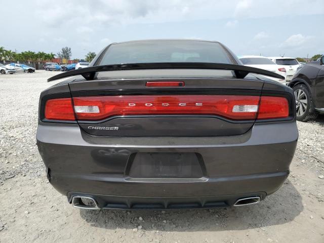 2C3CDXBG6EH198451 - 2014 DODGE CHARGER SE GRAY photo 6