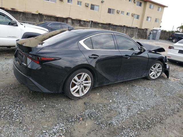 JTHCA1D27M5116282 - 2021 LEXUS IS 300 BLACK photo 3