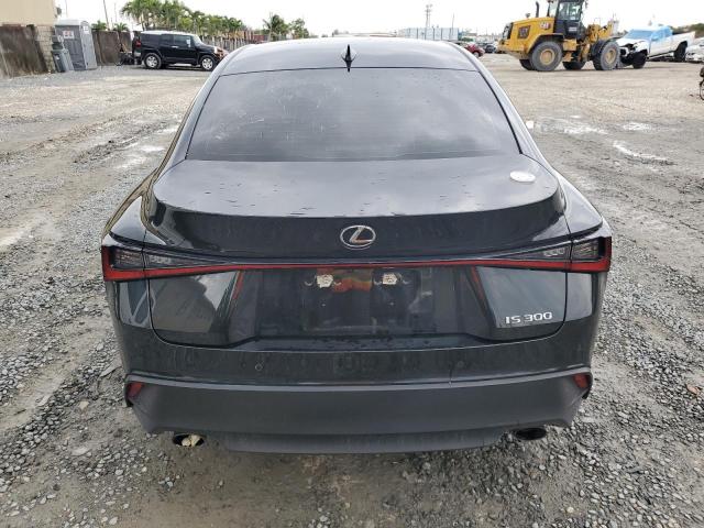 JTHCA1D27M5116282 - 2021 LEXUS IS 300 BLACK photo 6