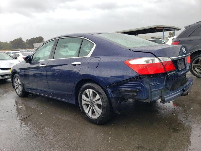 1HGCR2F3XEA049046 - 2014 HONDA ACCORD LX BLUE photo 2