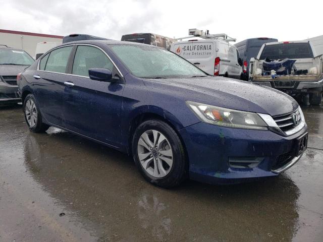 1HGCR2F3XEA049046 - 2014 HONDA ACCORD LX BLUE photo 4