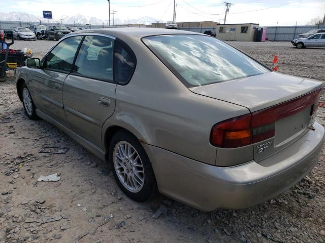 4S3BE6565Y7213152 - 2000 SUBARU LEGACY GT LIMITED BEIGE photo 2