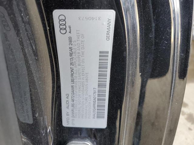 WAU3GAFRXEA017617 - 2014 AUDI S5 PRESTIGE 黑色 照片 13