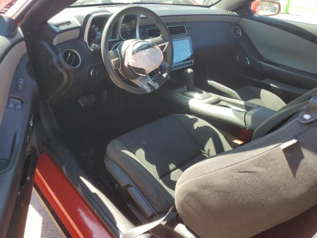 2G1FA1ED0B9194880 - 2011 CHEVROLET CAMARO LS RED photo 8