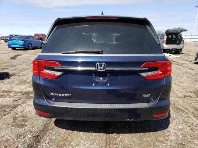 5FNRL6H70MB037446 - 2021 HONDA ODYSSEY EXL BLUE photo 6