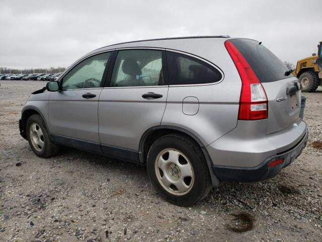 JHLRE38357C080089 - 2007 HONDA CR-V LX SILVER photo 2