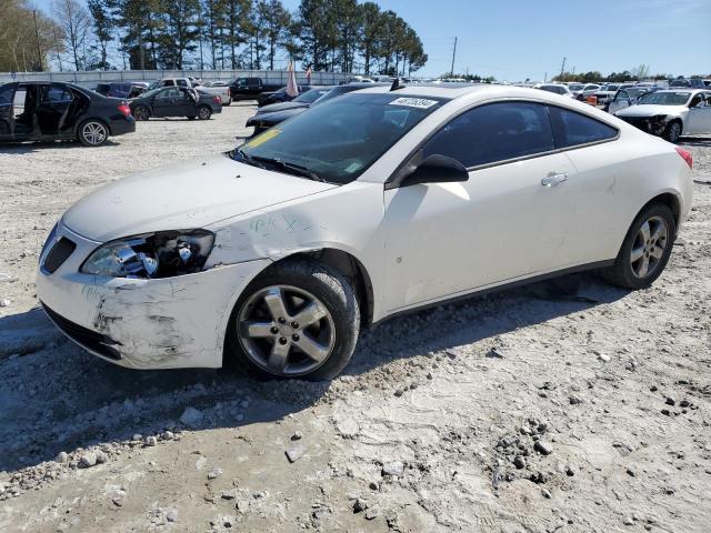 1G2ZH17N584138634 - 2008 PONTIAC G6 GT WHITE photo 1