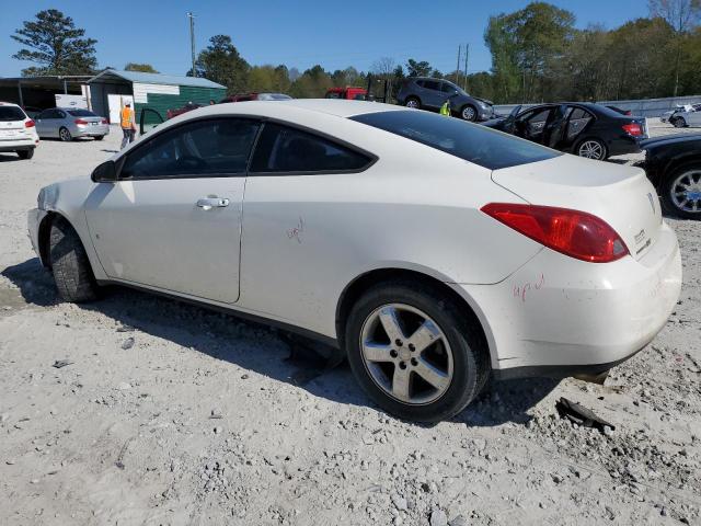 1G2ZH17N584138634 - 2008 PONTIAC G6 GT WHITE photo 2