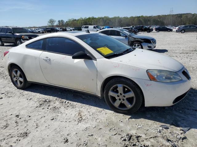 1G2ZH17N584138634 - 2008 PONTIAC G6 GT WHITE photo 4