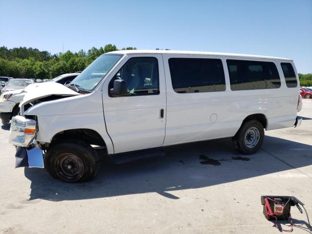 1FBSS3BL0CDA97293 - 2012 FORD ECONOLINE E350 SUPER DUTY WAGON WHITE photo 1