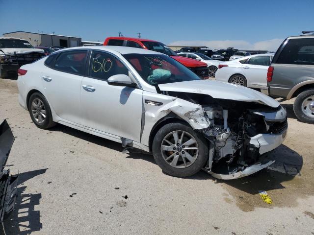 5XXGT4L39JG207215 - 2018 KIA OPTIMA LX WHITE photo 4