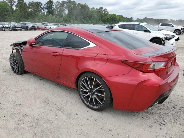 JTHHP5BC6F5003191 - 2015 LEXUS RC-F RED photo 2