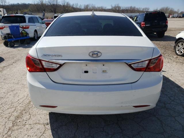 5NPEB4AC4BH147444 - 2011 HYUNDAI SONATA GLS WHITE photo 6