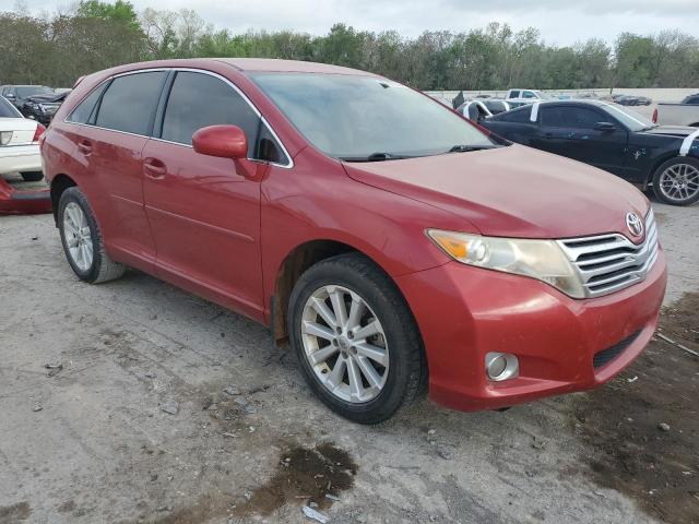 4T3ZE11A29U014898 - 2009 TOYOTA VENZA RED photo 4