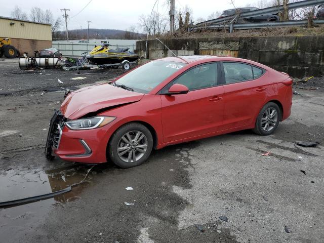 5NPD84LF4HH164481 - 2017 HYUNDAI ELANTRA SE RED photo 1