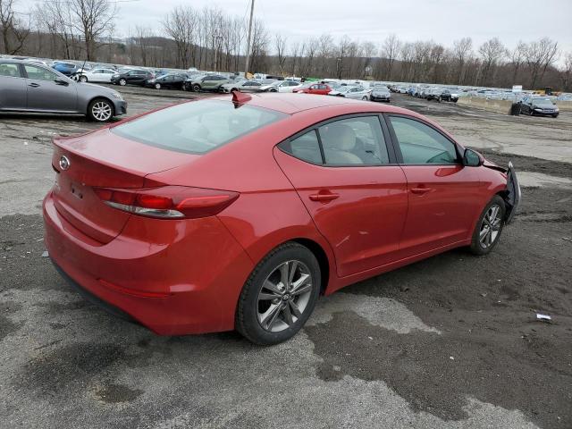 5NPD84LF4HH164481 - 2017 HYUNDAI ELANTRA SE RED photo 3