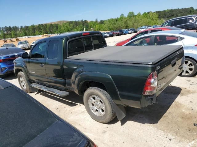 5TFTX4GNXDX015846 - 2013 TOYOTA TACOMA PRERUNNER ACCESS CAB GREEN photo 2