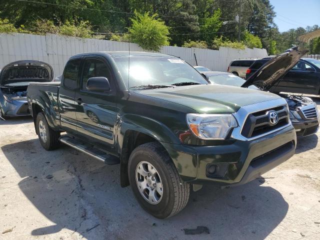 5TFTX4GNXDX015846 - 2013 TOYOTA TACOMA PRERUNNER ACCESS CAB GREEN photo 4
