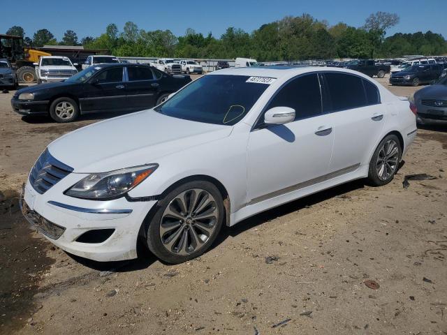 KMHGC4DH4DU258285 - 2013 HYUNDAI GENESIS 5.0L WHITE photo 1