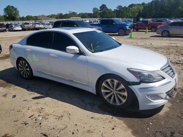 KMHGC4DH4DU258285 - 2013 HYUNDAI GENESIS 5.0L WHITE photo 4