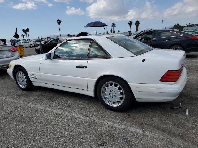 WDBFA76F6TF131137 - 1996 MERCEDES-BENZ SL 600 WHITE photo 2