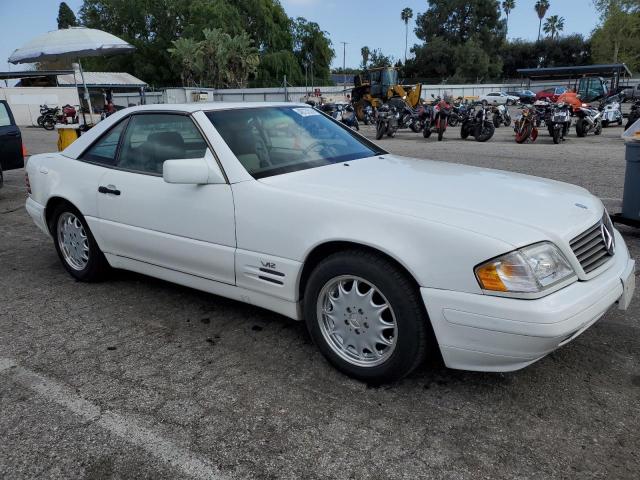 WDBFA76F6TF131137 - 1996 MERCEDES-BENZ SL 600 WHITE photo 4