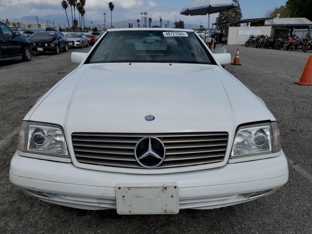 WDBFA76F6TF131137 - 1996 MERCEDES-BENZ SL 600 WHITE photo 5