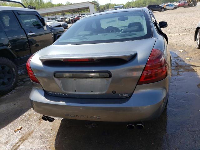 2G2WR544441215244 - 2004 PONTIAC GRAND PRIX GTP GRAY photo 6