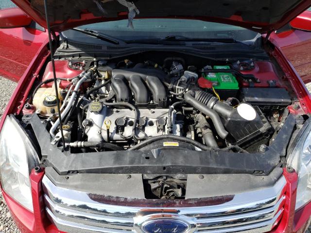 3FAHP02128R232377 - 2008 FORD FUSION SEL RED photo 11