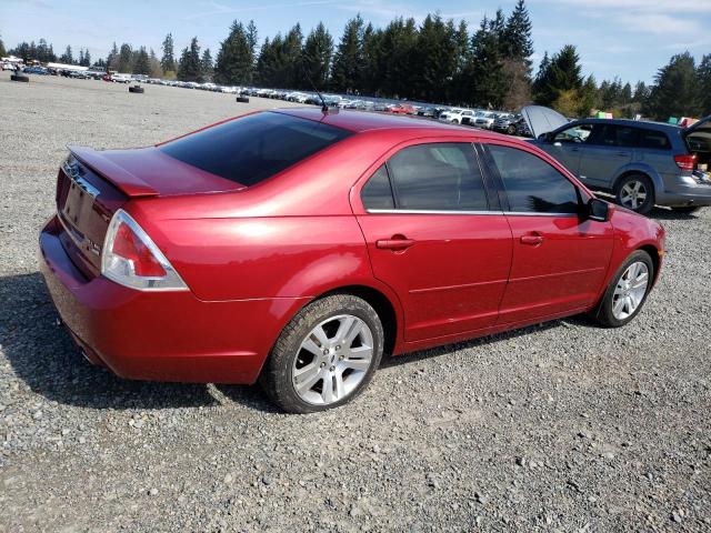 3FAHP02128R232377 - 2008 FORD FUSION SEL RED photo 3