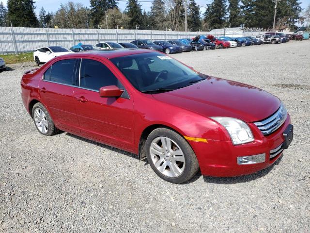 3FAHP02128R232377 - 2008 FORD FUSION SEL RED photo 4