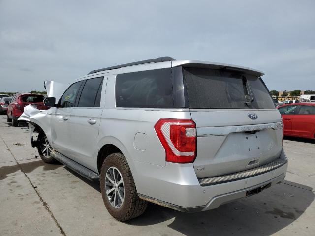 1FMJK1JT3KEA35842 - 2019 FORD EXPEDITION MAX XLT SILVER photo 3