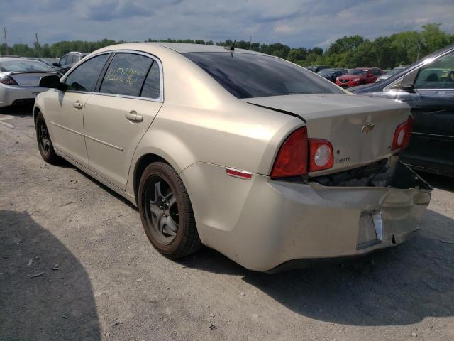 1G1ZH57B394132124 - 2009 CHEVROLET MALIBU 1LT 金色 照片 3