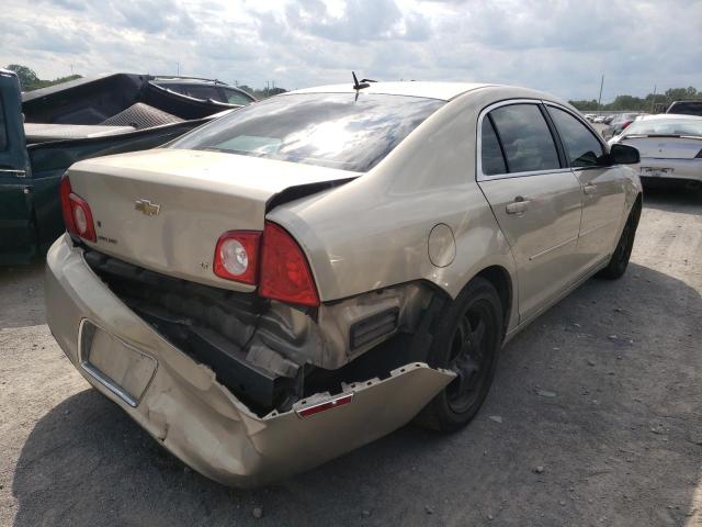 1G1ZH57B394132124 - 2009 CHEVROLET MALIBU 1LT 金色 照片 4