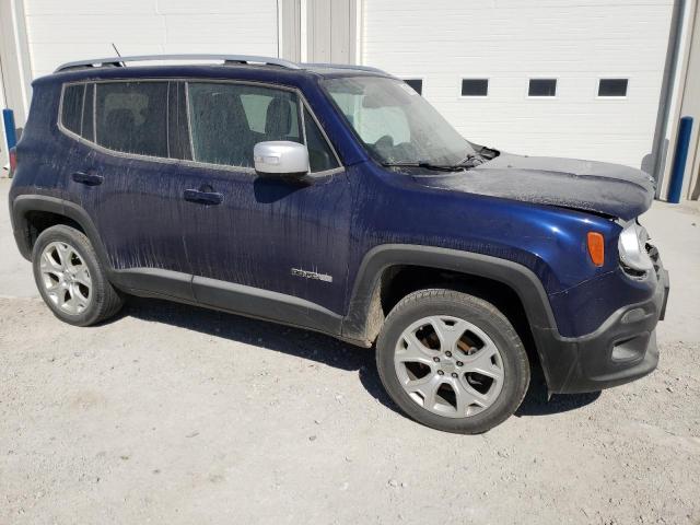 ZACCJBDT2GPD02372 - 2016 JEEP RENEGADE LIMITED PURPLE photo 4