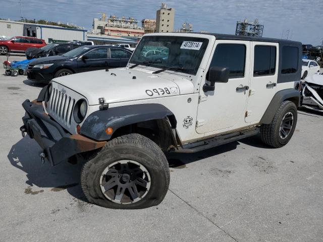 1J4BZ3H16AL178728 - 2010 JEEP WRANGLER U SPORT WHITE photo 1