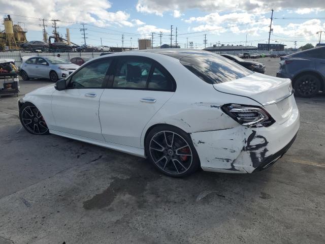 55SWF8DB7KU294728 - 2019 MERCEDES-BENZ C 300 WHITE photo 2