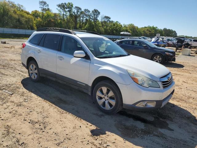 4S4BRBKC7B3345024 - 2011 SUBARU OUTBACK 2.5I LIMITED WHITE photo 4