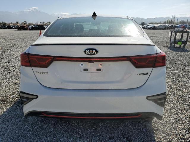 3KPF34AD3LE231271 - 2020 KIA FORTE GT LINE WHITE photo 6