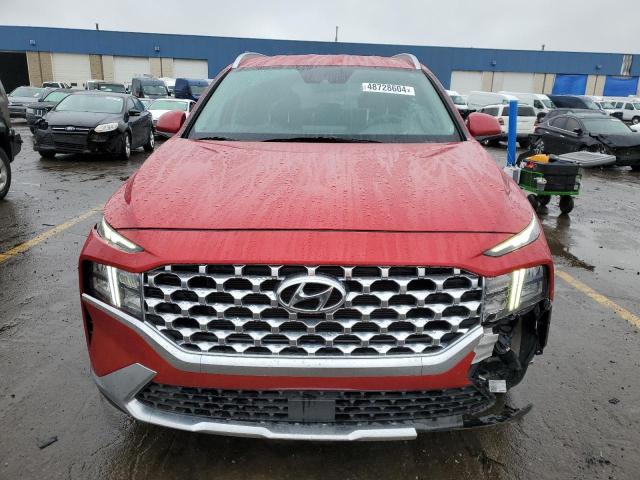 5NMS2DAJ9NH451162 - 2022 HYUNDAI SANTA FE SEL RED photo 5