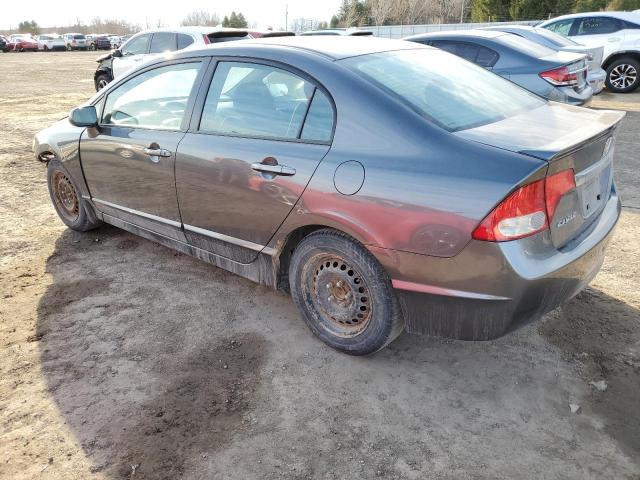 2HGFA1F69BH001592 - 2011 HONDA CIVIC LX-S 灰色 照片 2