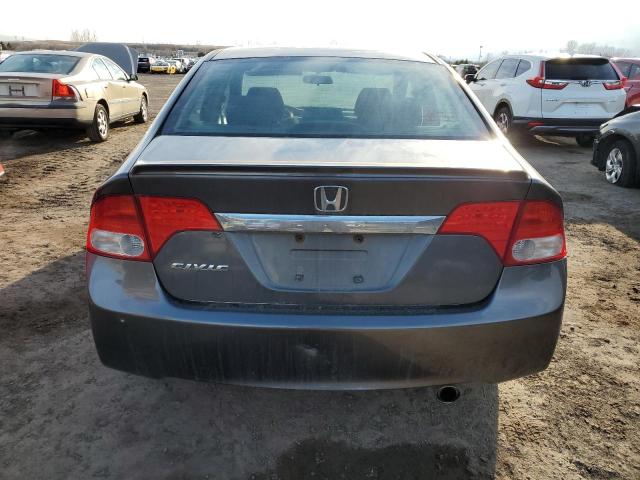 2HGFA1F69BH001592 - 2011 HONDA CIVIC LX-S GRAY photo 6