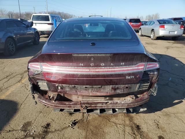 3LN6L5C94HR629907 - 2017 LINCOLN MKZ SELECT BURGUNDY photo 6