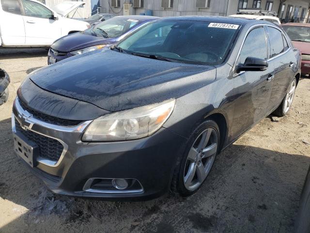 1G11J5SX4EF211952 - 2014 CHEVROLET MALIBU LTZ ნაცრისფერი ფოტო 1