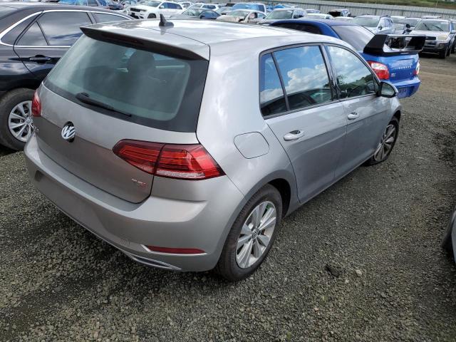 3VWG17AU9JM284813 - 2018 VOLKSWAGEN GOLF S SILVER photo 3