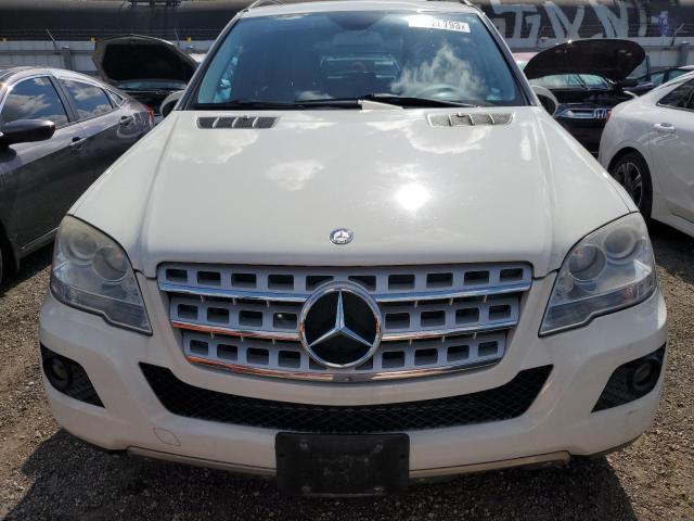 4JGBB5GB1AA623917 - 2010 MERCEDES-BENZ ML 350 WHITE photo 5